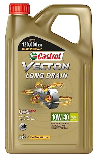 Castrol VECTON LONG DRAIN 10W-40 E6/E9, 5 Liter