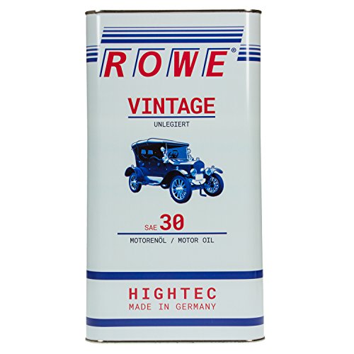 ROWE HIGHTEC VINTAGE SAE 30 UNLEGIERT, 5 Liter