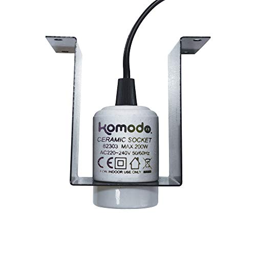 Komodo 541809 Mountable Ceramic ES Lamp Fixture