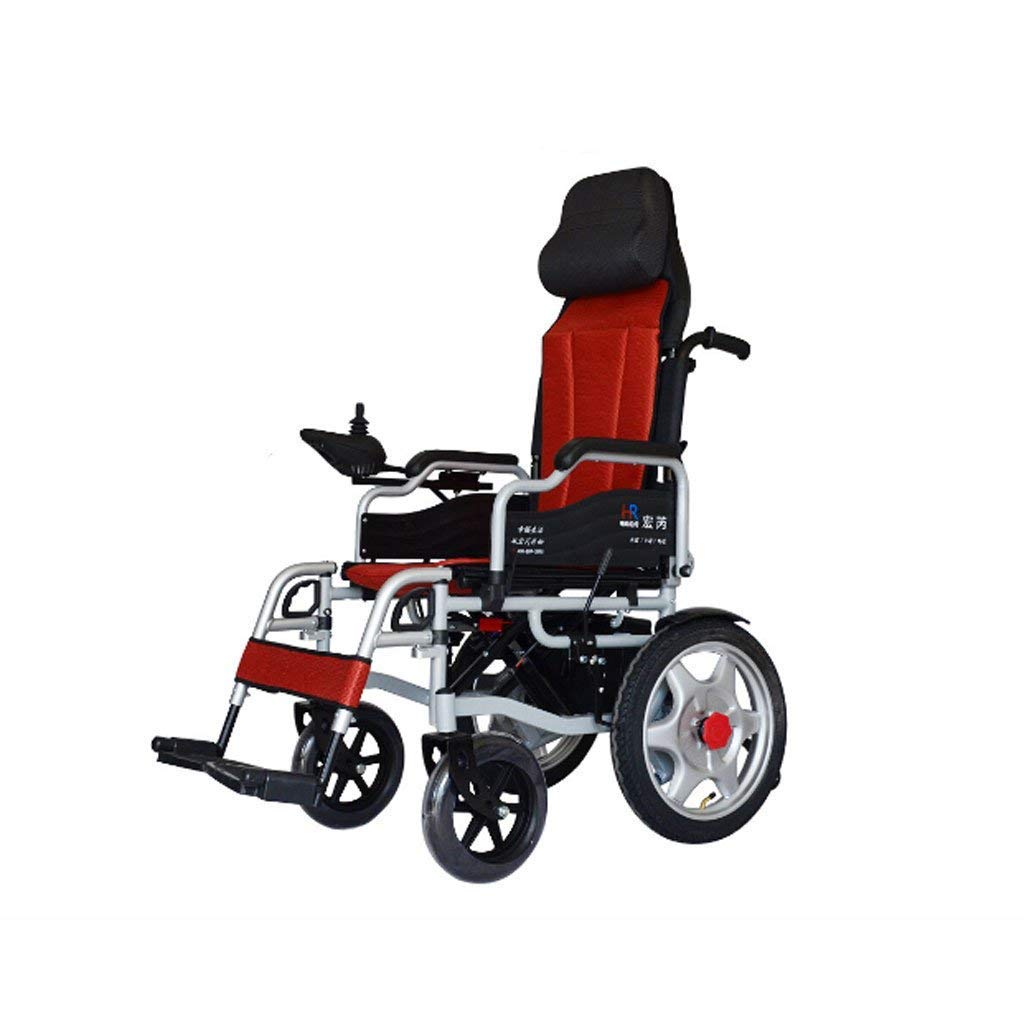 Elektrischer Rollstuhl Smart Folding Lithium Batterie Licht Scooter Verstellbare Rückenlehne