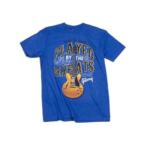 Gibson T-Shirt Played by The Greats Royal Blue XXL