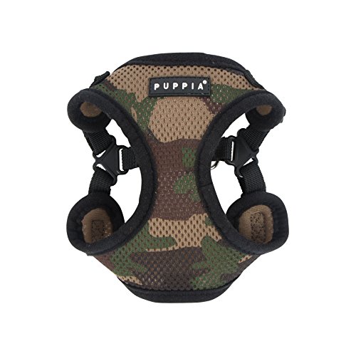 Puppia PARA-HC1533 SOFT HARNESS C, L, camo