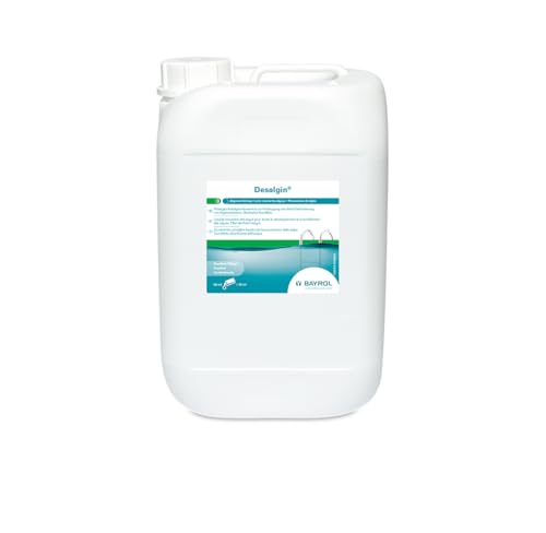 BAYROL Desalgin - Flüssiges Algizid - Hochkonzentriert, ohne Chlor und mit Klareffekt - Verhindert Algenwachstum im Pool - 6 L
