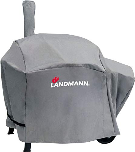 Landmann Premium Wetterschutzhaube | Aus robustem Polyestergewebe & Wasserdicht | UV-beständig, Atmungsaktiv & Kältebeständig | Geeignet für den Vinson 200 [130 x 126 x 85 cm]