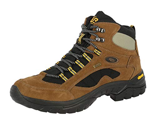 Bruetting Chimney Rock, Trekking & Wanderhalbschuhe Unisex-Erwachsene, Braun (BRAUN/SCHWARZ/GELB), 40 EU