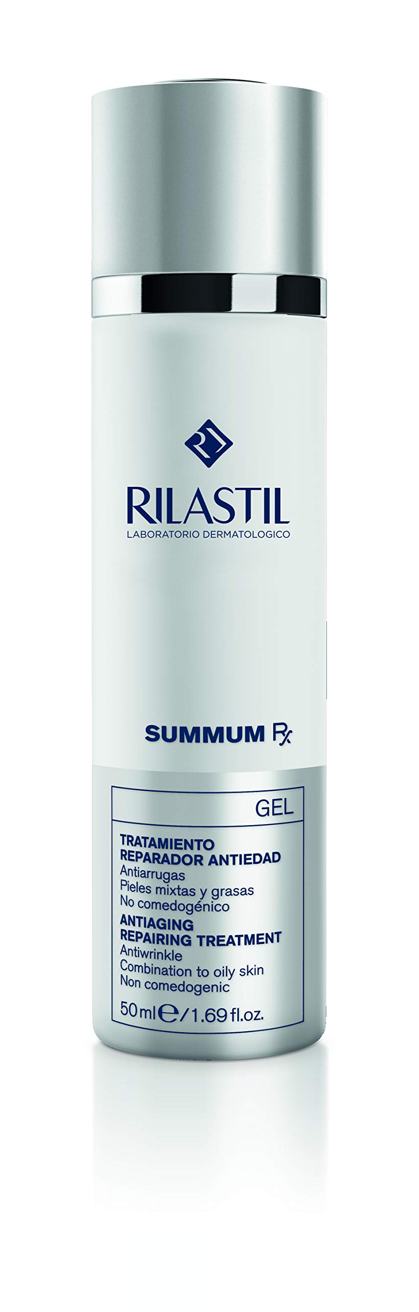 Rilastil Summum RX - Gel Reparador Antiedad para Pieles Mixtas y Grasas, 50 ml