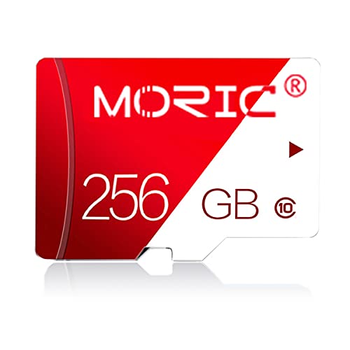 256 GB Micro-SD-Karte mit Adapter, Klasse 10 MicroSDHC-Karte für Nintendo Switch, Klasse 10 Speicherkarte für Android Smartphone Digitalkamera Tablet und Drohne