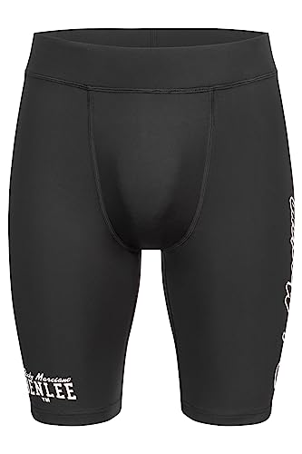 BENLEE Herren-Kompressions-Shorts mit Tiefschutz-Cup WINNEWAY Black/White L