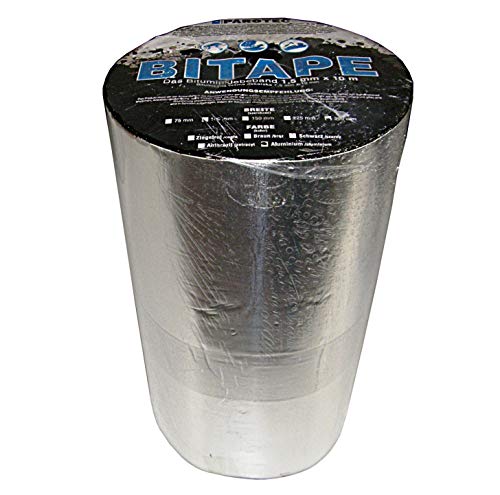 Aluminium Bitumenband BiTape Dachreparatur Dachdeckerband 300mm x 10lfm