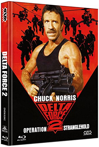 Delta Force 2 - uncut (Blu-Ray+DVD) auf 333 limitiertes Mediabook Cover C [Limited Collector's Edition] [Limited Edition]