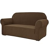 subrtex Stretch-Sofabezug, 1 Stück, für Wohnzimmer, Sessel, weiche Möbel, waschbar, Couch, Schonbezüge für Kinder/Hunde (Sofa, Kaffee)