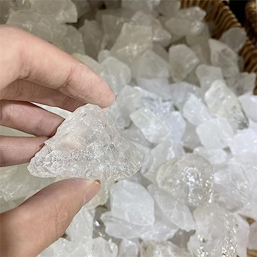 Natürlicher Klarer Quarz-weißer Kristall, Grobe Mineralprobensteine ​​für Die Dekoration Von Aquarien Und Aquarien,klarer Quarz