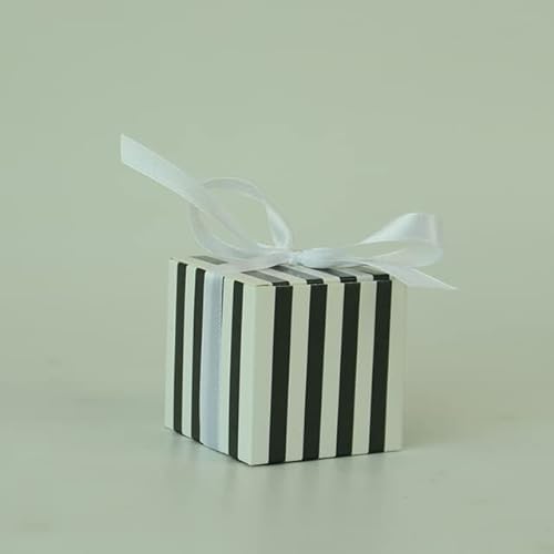 30/50 Stück kreative Mini-Streifen-Süßigkeitsschachtel, Verpackung, Karton, Hochzeitsgeschenkbox, Event- und Partyzubehör, Hochzeitsgeschenke