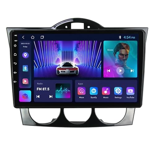 9 Zoll Touchscreen Android 12 Autoradio Für Mazda RX8 2008-2021 Mit GPS Navigation Unterstützung Wireless Carplay Android Auto/HiFi/WiFi/GPS/RDS/DSP/Lenkradsteuerung + Rückfahrkamera (Size : M300S -