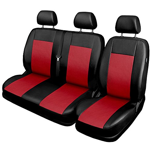 GSC Sitzbezüge Universal Schonbezüge 1+2 kompatibel mit OPEL VIVARO