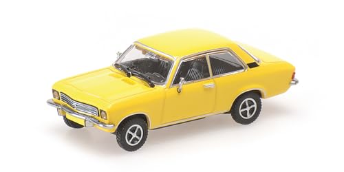 Minichamps 870040004 - Ope. Ascona Yellow 1970 - Maßstab 1/87 - Modellauto