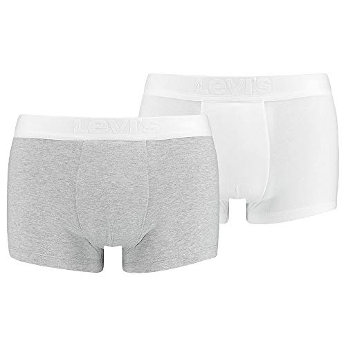 2er Pack Levis Herren Premium Trunk Boxer Shorts Unterhose Pant Unterwäsche L, Navy