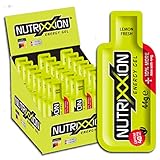Nutrixxion ENERGIE GEL Set 24 x 44g, Geschmack Lemon-Fresh [40mg Koffein]