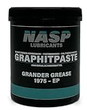 NASP® Graphitpaste Grafit Rostschutz Montagepaste Allzweckpaste Grander Grease 1975 EP - Made in Germany 1Kg Dose