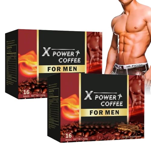 X-Power-Kaffee, X Power Coffee, X-Power-Kaffee für Männer, Maca-Kaffee für Männer, X-Power-Kaffee für Männer Ginseng-Maca - das Geheimnis starker Männer (2 Kartons)