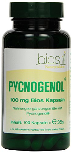 Bios Pycnogenol 100 mg, 100 Kapseln, 1er Pack (1 x 35g)