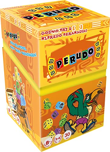 Asmodée PE01BN Gesellschaftsspiel Perudo, in Einer Box