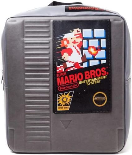 Nintendo - NES Super Mario Bros Rucksack, grau (grau)