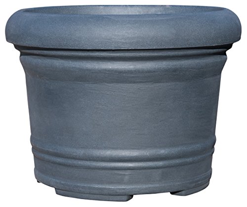 Pflanzkübel PALERMO aus Kunststoff, Farbe:anthrazit;Durchmesser:60 cm