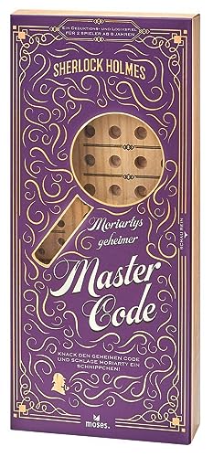 moses Moriartys geheimer Mastercode: Knack den geheimen Code und Schlage Moriarty EIN Schnippchen!