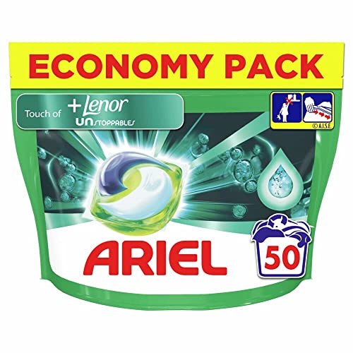 2x Ariel All-in-1 Pods + Unstoppables Waschmittelkapseln 50 Stück
