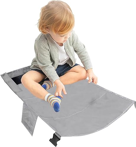 Kleinkind-Flugzeug-Fußstütze, Kinder-Reisebett, tragbare Fußstützen-Hängematte für Kleinkinder für Flüge, Kinderbett-Flugzeug-Sitzverlängerung, Beinstütze für Kinder zum Hinlegen im Flugzeug