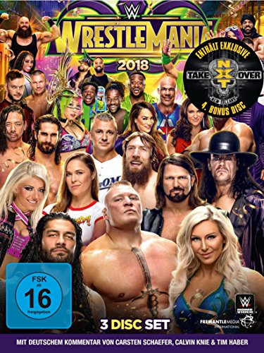 WWE: WrestleMania 34 (Limited Edition inkl. Bonus DVD NXT Takeover)