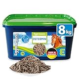 Eggersmann Osteomin – Mineralfuttermittel für Junge Pferde – Optimale Entwicklung wachsender Pferde – 8 kg Eimer