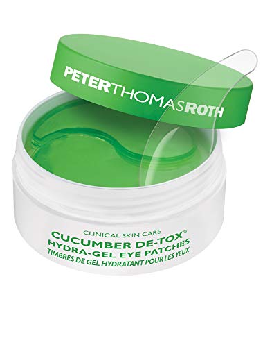 Peter Thomas Roth  Roth Cucumber Detox Hydra-Gel Eye Patches 30 Pairs60 Ohrstöpsel, 4 cm, Schwarz (Black)