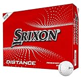 Srixon Distance 10 {Neues Modell}– 12 Golfbälle – Hochgeschwindigkeit und reaktives Schlaggefühl – Widerstandsfähig und Beständig - Premium Golf Equipment und Golf Geschenke