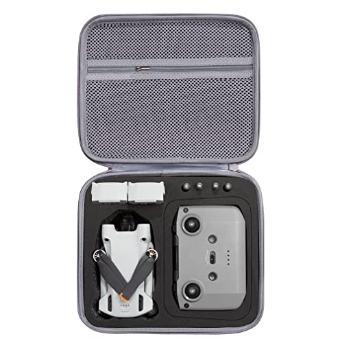 OrangeClub Tragetasche für DJI Mini 3 PRO tragbare Reisetasche für DJI Mini3 PRO Drohnen zubehör RC Drone Controller RC&RC N1 Travel Box (Black)