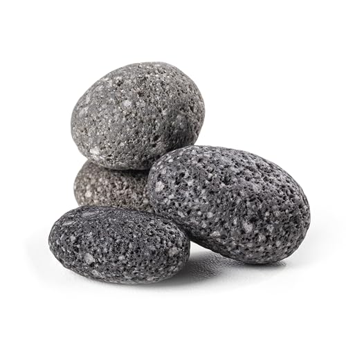 ARKA mySCAPE-Lava Pebbles - Aquascaping Steine für Süßwasseraquarien - ca. 20-30 mm - Inhalt: 10 kg