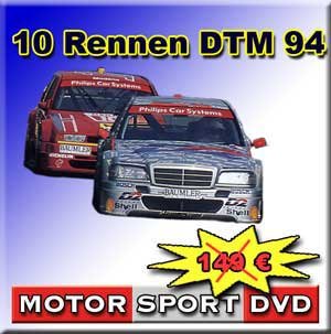 DTM Paket 1994 * alle Rennen in kompletter Länge