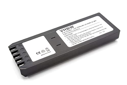 vhbw NiMH Akku 3500mAh (7.2V) für Mulitmeter Oszilloskop, Messgerät Fluke Scopemeter 700, 740, 744, DSP-4000, DSP-4000PL, DSP-4100 wie BP7235, 668225.