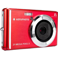 AgfaPhoto DC5200 - Digitalkamera - Kompaktkamera - 21.0 MPix - 720p - Rot