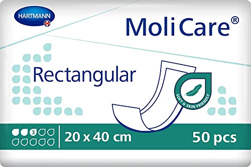 MoliCare® Rectangular 3 Tropfen (20x40 cm) - Saugkissen