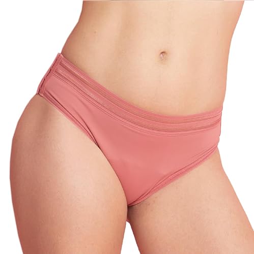 Beppy Panties CORAL (Pink/Rosa) 2 Menstruations-Slips - Periodenslips, mit Clips verstellbar, seitlich öffnen - für mehr Freiheit und Komfort während der Periode (M)