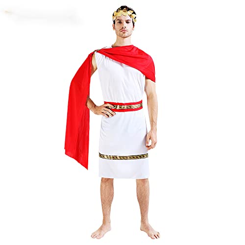 thematys Kostüm Verkleidung | Erwachsene Herren & Damen | Karneval | Mottowoche | Fasching | Einheitsgröße (Caesar)