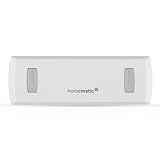 Homematic IP Smart Home Durchgangssensor mit Richtungserkennung, 3 V, weiße + braune Abdeckung im Lieferumfang enthalten, Bewegungserkennung, Energie sparen, 151159A0