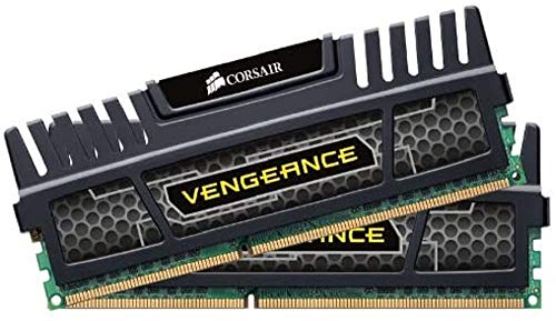 Corsair CMZ16GX3M2A1600C9 Vengeance 16GB Arbeitsspeicher ((2x8GB) DDR3 1600 Mhz CL9 XMP) schwarz