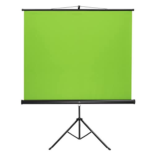 Maclean MC-931 Grüner Hintergrund mit Ständer 92" 150x180cm Greenscreen Fotohintergrund Regulierbare Höhe