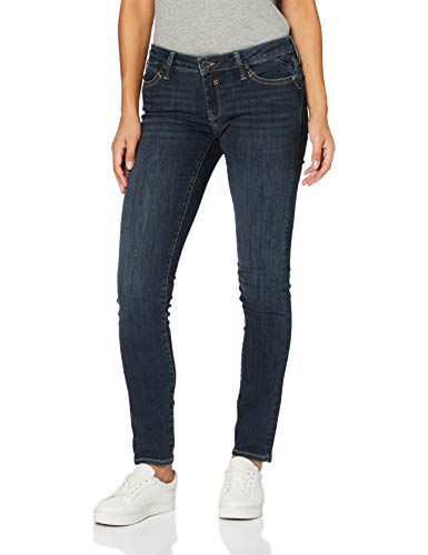 Mavi Damen LINDY Skinny Jeans, Blau (Dark Brushed Glam 25203), W27/L30