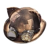 GRACEART Damen Katze Ohren Steampunk Hut