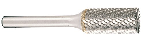 Projahn Hartmetallfräser, Form B Zylinder mit Stirnverzahnung d1 9,6 mm, Schaftdurchmesser 6,0 mm Kreuverzahnung 700266096