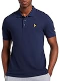 Lyle & Scott Plain Polo Shirt- Baumwoll Poloshirt Herren Kurzarm - EIN einfaches, kurzärmeliges polohemd Herren aus hochwertiger Baumwolle 100%, XS-XXL